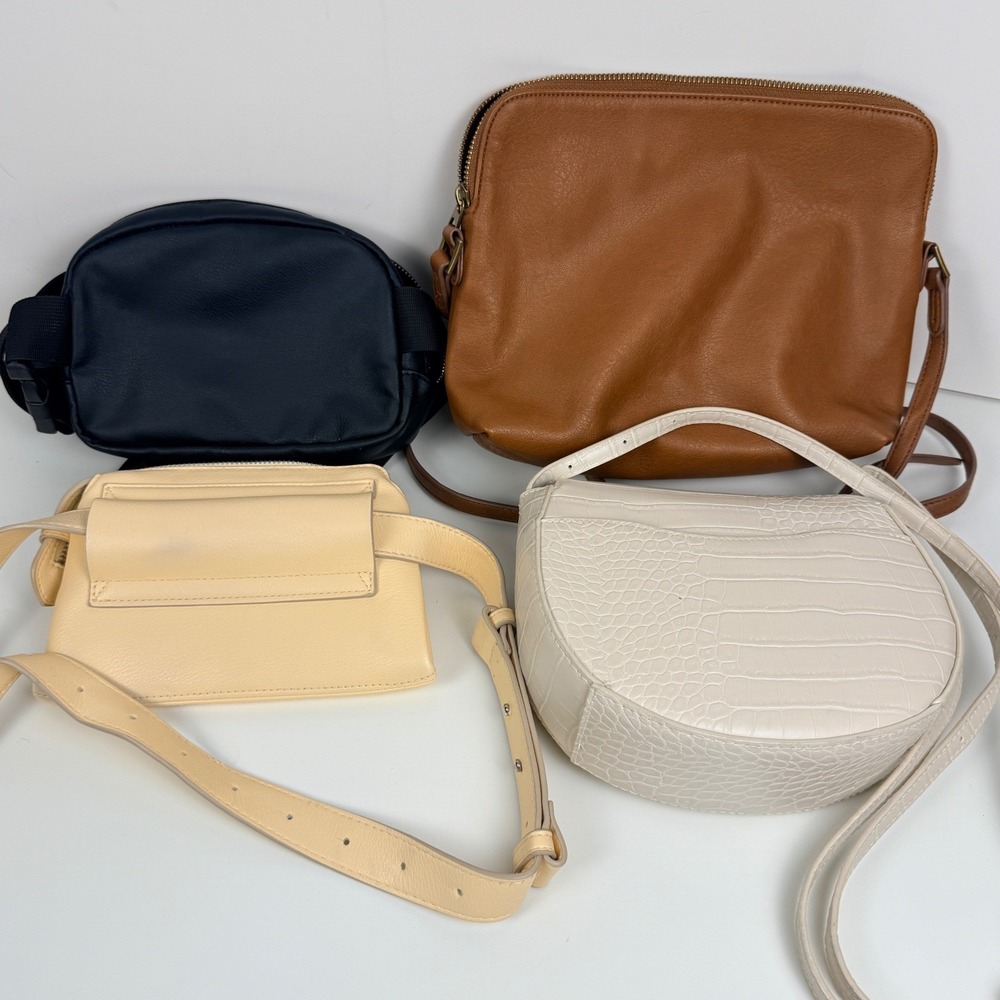 Target Lot 4 Purses Crossbody Belt Bag Universal Thread A New Day Wild Fable - Picture 2 of 6